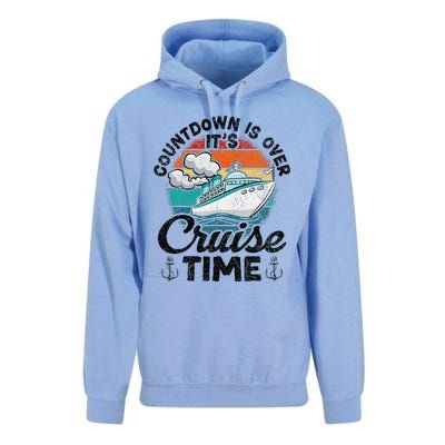 Countdown Is Over ItS Cruise Time Unisex Surf Hoodie