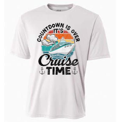 Countdown Is Over ItS Cruise Time Cooling Performance Crew T-Shirt