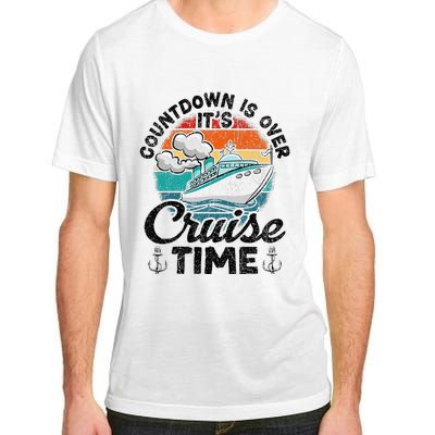 Countdown Is Over ItS Cruise Time Adult ChromaSoft Performance T-Shirt