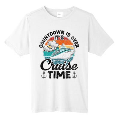 Countdown Is Over ItS Cruise Time Tall Fusion ChromaSoft Performance T-Shirt