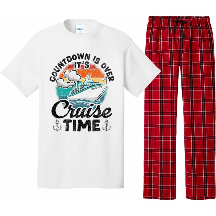 Countdown Is Over ItS Cruise Time Pajama Set