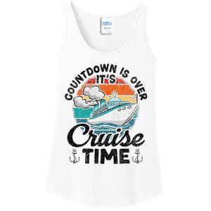 Countdown Is Over ItS Cruise Time Ladies Essential Tank