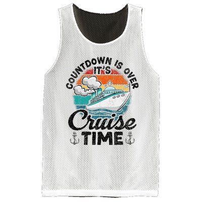 Countdown Is Over ItS Cruise Time Mesh Reversible Basketball Jersey Tank