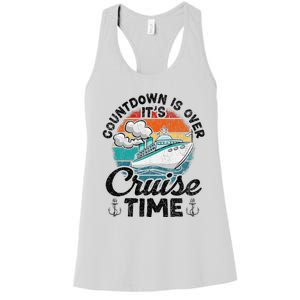 Countdown Is Over ItS Cruise Time Women's Racerback Tank