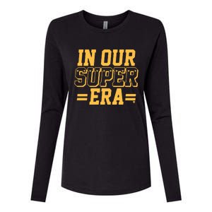 Chief In Our Super Era Womens Cotton Relaxed Long Sleeve T-Shirt