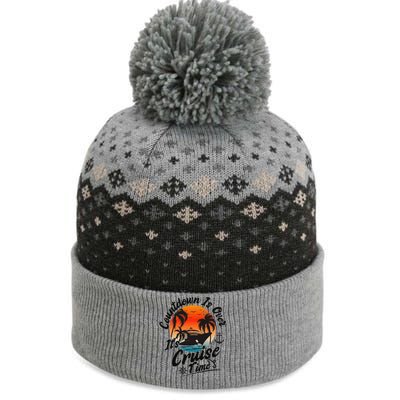 Countdown Is Over ItS Cruise Time Family Cruising Couples The Baniff Cuffed Pom Beanie