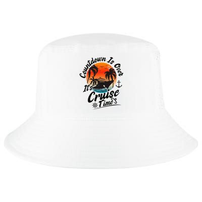 Countdown Is Over ItS Cruise Time Family Cruising Couples Cool Comfort Performance Bucket Hat