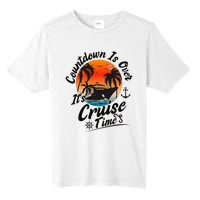 Countdown Is Over ItS Cruise Time Family Cruising Couples Tall Fusion ChromaSoft Performance T-Shirt