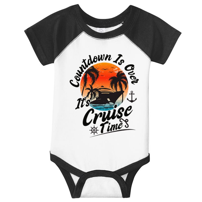 Countdown Is Over ItS Cruise Time Family Cruising Couples Infant Baby Jersey Bodysuit