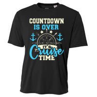 Countdown Is Over ItS Cruise Time Cruising Lover Cruiser Cooling Performance Crew T-Shirt