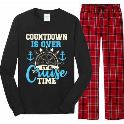 Countdown Is Over ItS Cruise Time Cruising Lover Cruiser Long Sleeve Pajama Set