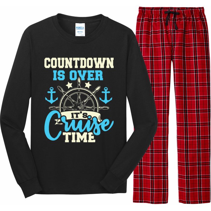 Countdown Is Over ItS Cruise Time Cruising Lover Cruiser Long Sleeve Pajama Set