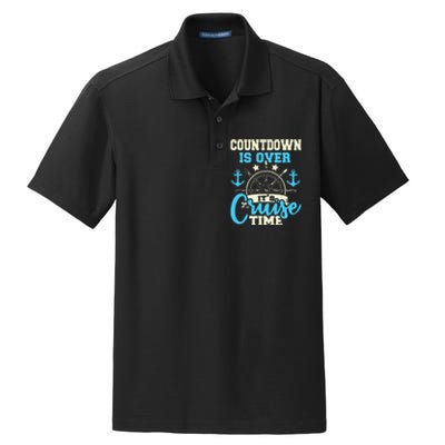 Countdown Is Over ItS Cruise Time Cruising Lover Cruiser Dry Zone Grid Polo