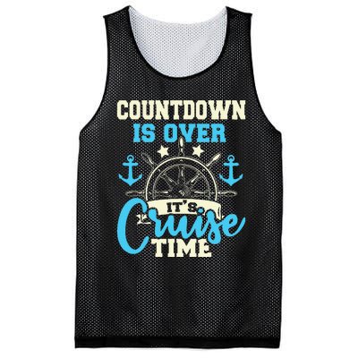 Countdown Is Over ItS Cruise Time Cruising Lover Cruiser Mesh Reversible Basketball Jersey Tank