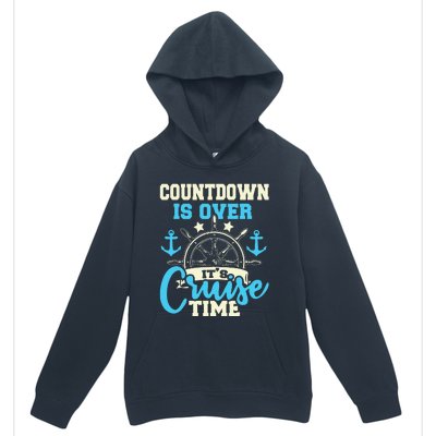 Countdown Is Over ItS Cruise Time Cruising Lover Cruiser Urban Pullover Hoodie