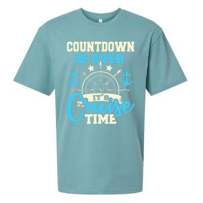 Countdown Is Over ItS Cruise Time Cruising Lover Cruiser Sueded Cloud Jersey T-Shirt