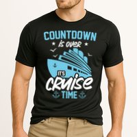 Countdown Is Over Its Cruise Time Critic Pirate Gift Cooling Performance Crew T-Shirt