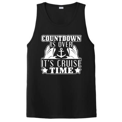 Countdown Is Over Its Cruise Time Holiday Gift PosiCharge Competitor Tank