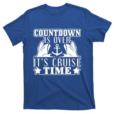 Countdown Is Over Its Cruise Time Holiday Gift T-Shirt