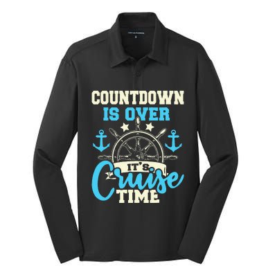 Countdown Is Over Its Cruise Time Cruising Lover Cruiser Silk Touch Performance Long Sleeve Polo