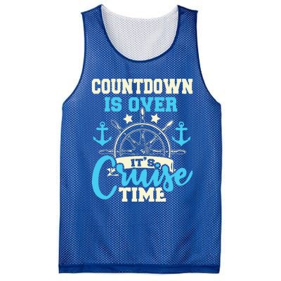 Countdown Is Over Its Cruise Time Cruising Lover Cruiser Mesh Reversible Basketball Jersey Tank