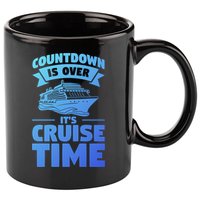 Countdown Is Over Its Cruise Time Vacation Gift 11oz C Handle Ceramic Mug