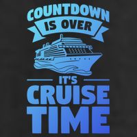 Countdown Is Over Its Cruise Time Vacation Gift 11oz C Handle Ceramic Mug