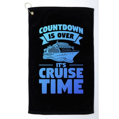 Countdown Is Over Its Cruise Time Vacation Gift Golf Towel