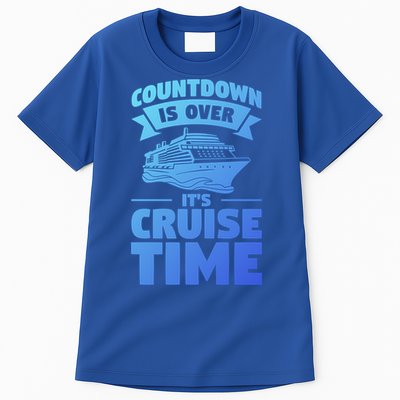 Countdown Is Over Its Cruise Time Vacation Gift Tall T-Shirt
