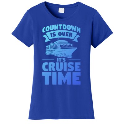 Countdown Is Over Its Cruise Time Vacation Gift Women's T-Shirt