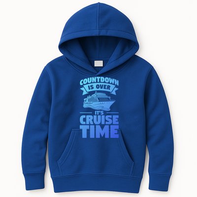 Countdown Is Over Its Cruise Time Vacation Gift Kids Hoodie