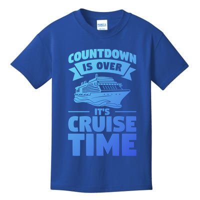 Countdown Is Over Its Cruise Time Vacation Gift Kids T-Shirt