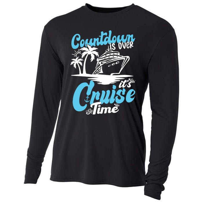 Countdown Is Over It's Cruise Time Cruise Vacation Cruising Cooling Performance Long Sleeve Crew