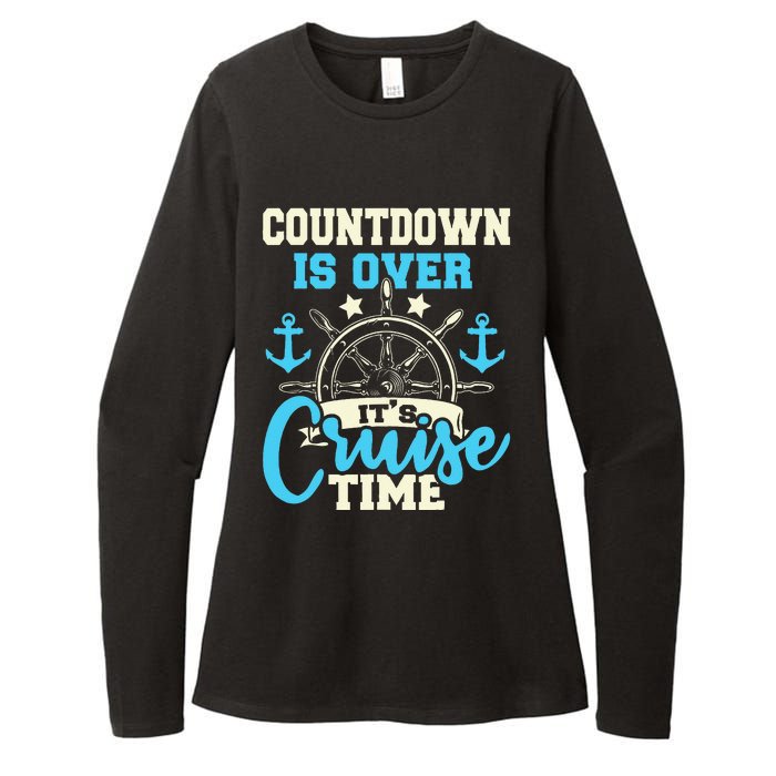 Countdown Is Over Its Cruise Time Cruising Lover Cruiser Womens CVC Long Sleeve Shirt