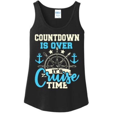 Countdown Is Over Its Cruise Time Cruising Lover Cruiser Ladies Essential Tank