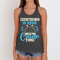 Countdown Is Over Its Cruise Time Cruising Lover Cruiser Women's Knotted Racerback Tank