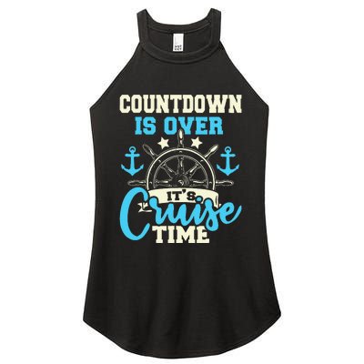 Countdown Is Over Its Cruise Time Cruising Lover Cruiser Women's Perfect Tri Rocker Tank