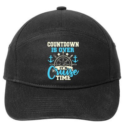 Countdown Is Over It's Cruise Time Cruising Lover 7-Panel Snapback Hat