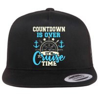 Countdown Is Over It's Cruise Time Cruising Lover Flat Bill Trucker Hat