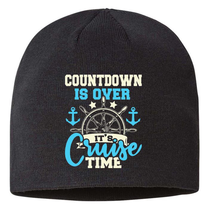 Countdown Is Over It's Cruise Time Cruising Lover Sustainable Beanie