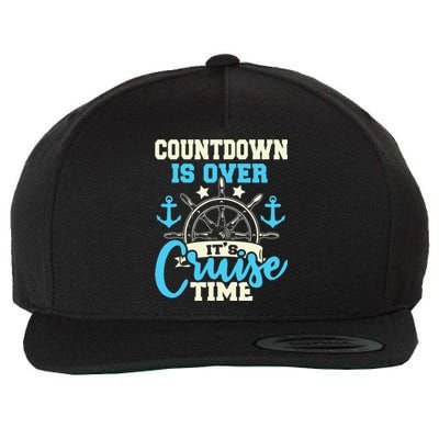 Countdown Is Over It's Cruise Time Cruising Lover Wool Snapback Cap