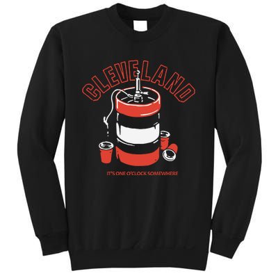 Cleveland It’s One O’clock Somewhere Sweatshirt