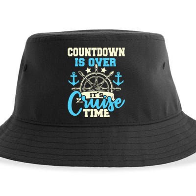 Countdown Is Over Its Cruise Time Cruising Lover Cruiser Sustainable Bucket Hat