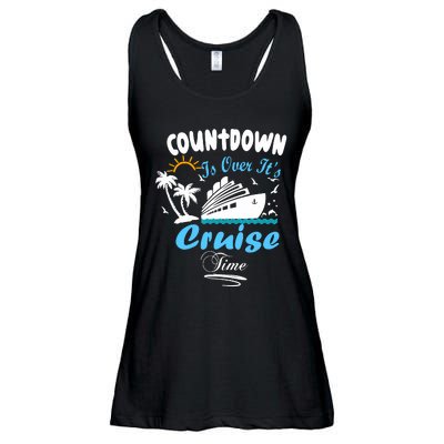 Countdown Is Over ItS Cruise Time Family Cruise Ladies Essential Flowy Tank