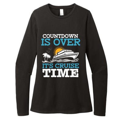 Countdown Is Over Its Cruise Time Cruising Lover Cruiser Womens CVC Long Sleeve Shirt