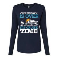 Countdown Is Over Its Cruise Time Cruising Lover Cruiser Womens Cotton Relaxed Long Sleeve T-Shirt