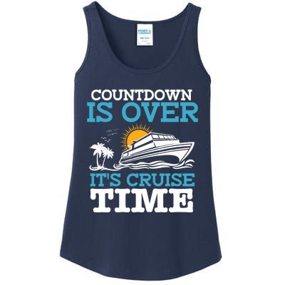 Countdown Is Over Its Cruise Time Cruising Lover Cruiser Ladies Essential Tank