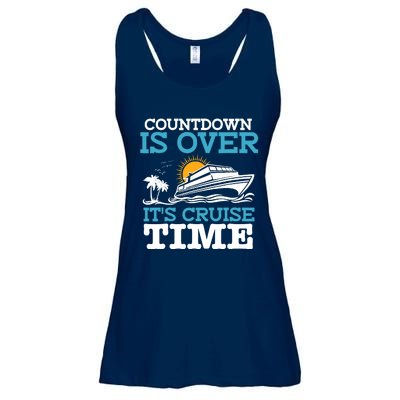 Countdown Is Over Its Cruise Time Cruising Lover Cruiser Ladies Essential Flowy Tank