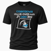 Countdown Is Over Its Cruise Time Critic Chef Gift Cooling Performance Crew T-Shirt
