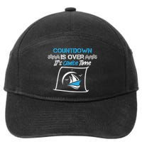 Countdown Is Over Its Cruise Time Critic Chef Gift 7-Panel Snapback Hat